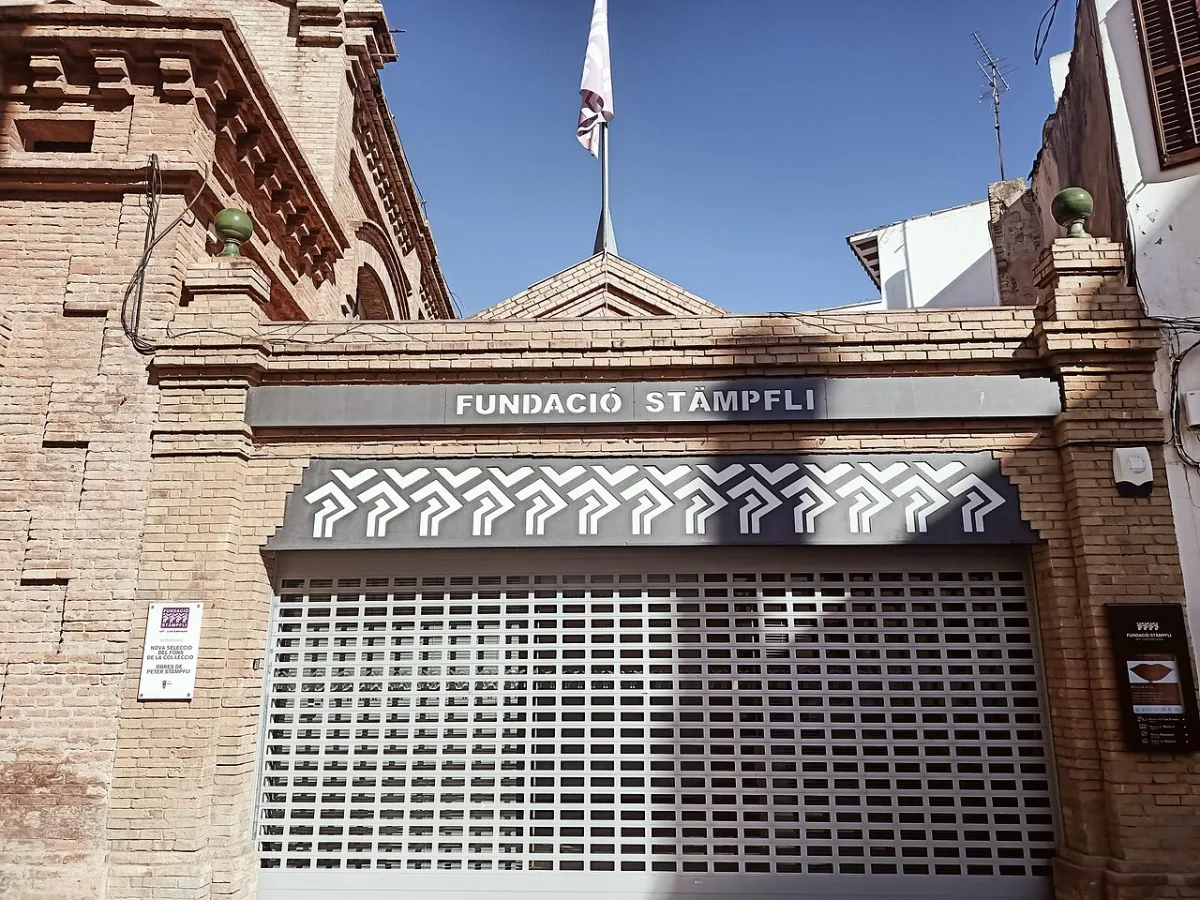Fundació Stämpfli en el antiguo mercado de Sitges