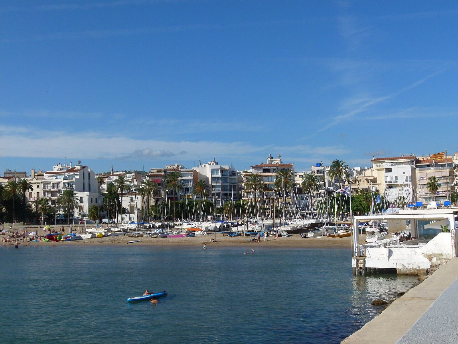 Platja de la Ribera de Sitges